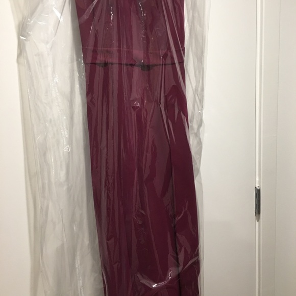 Azazie Melody Dress Raspberry - Picture 2 of 2